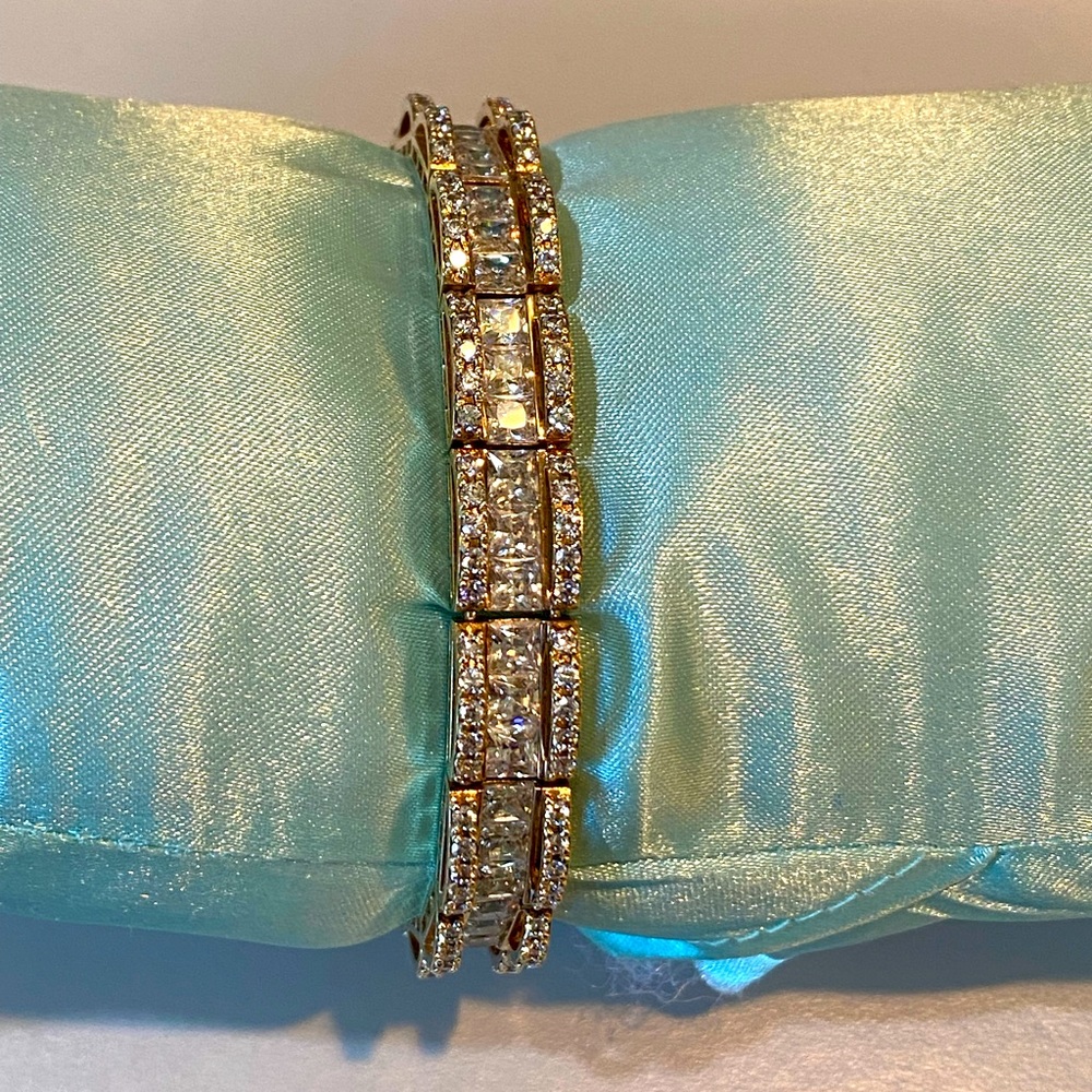 princess cut bracelet